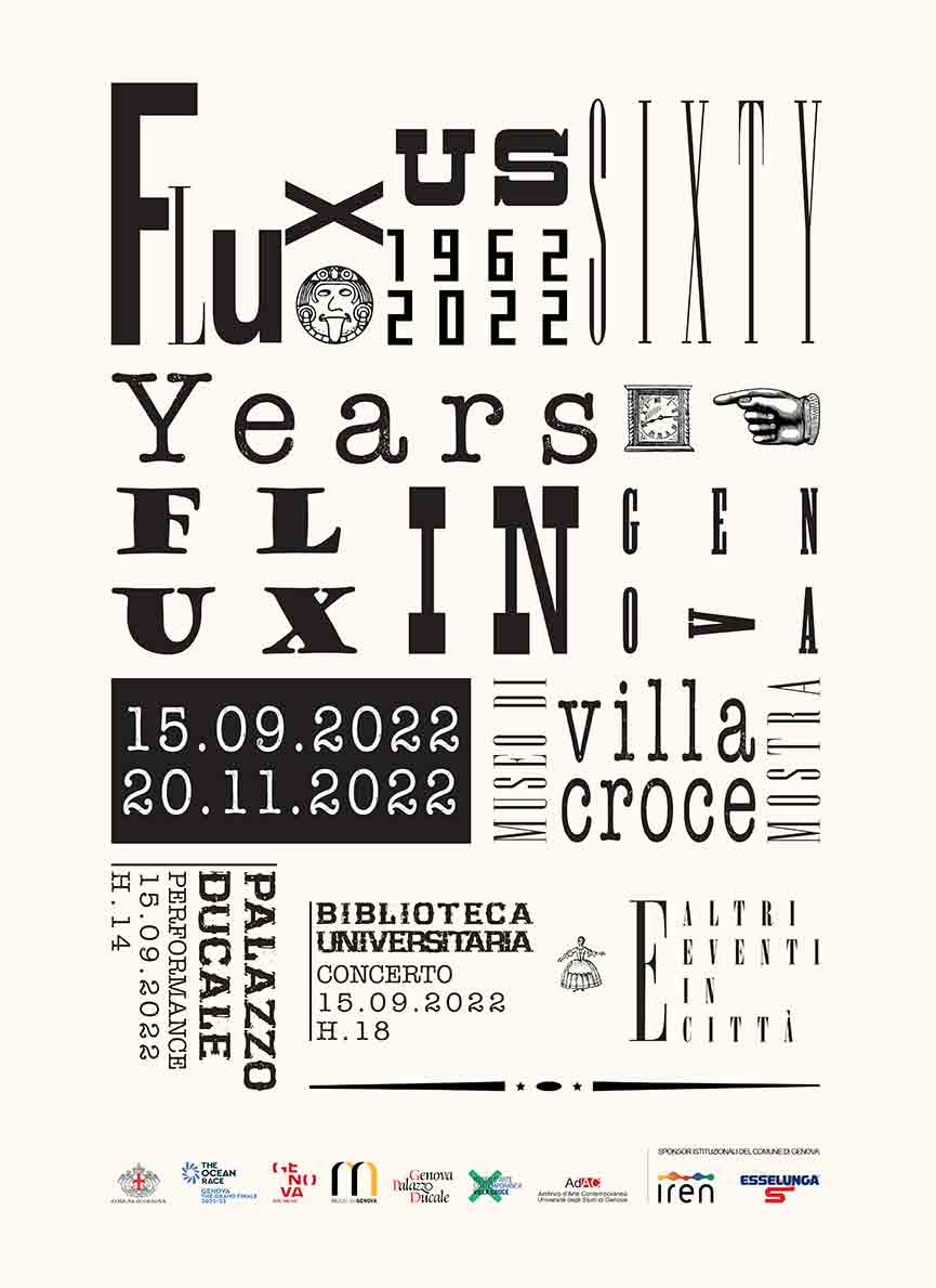 Mostra Fluxus 1962-2022. Sixty Years in Flux Genova
